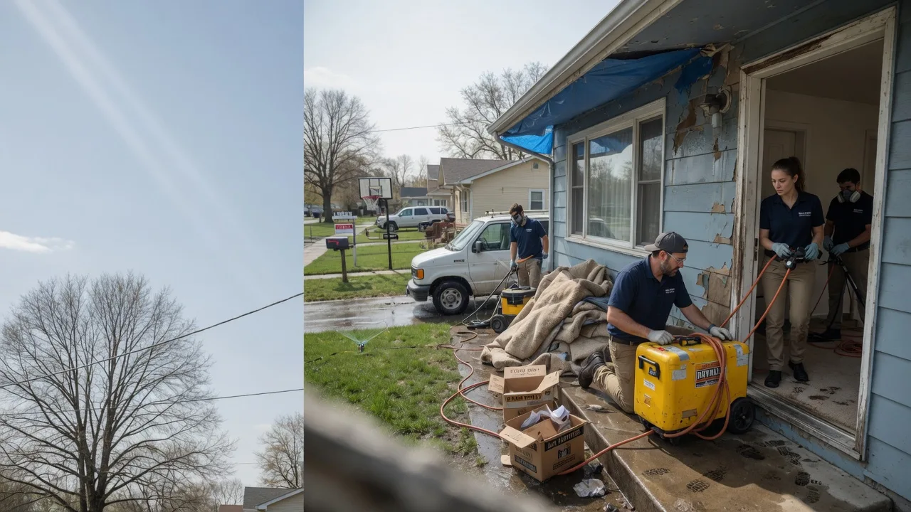 Basement Flood Cleanup in Edna, TX near me